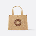 Louis Vuitton – Bolso OnTheGo MM «By The Pool» de rafia