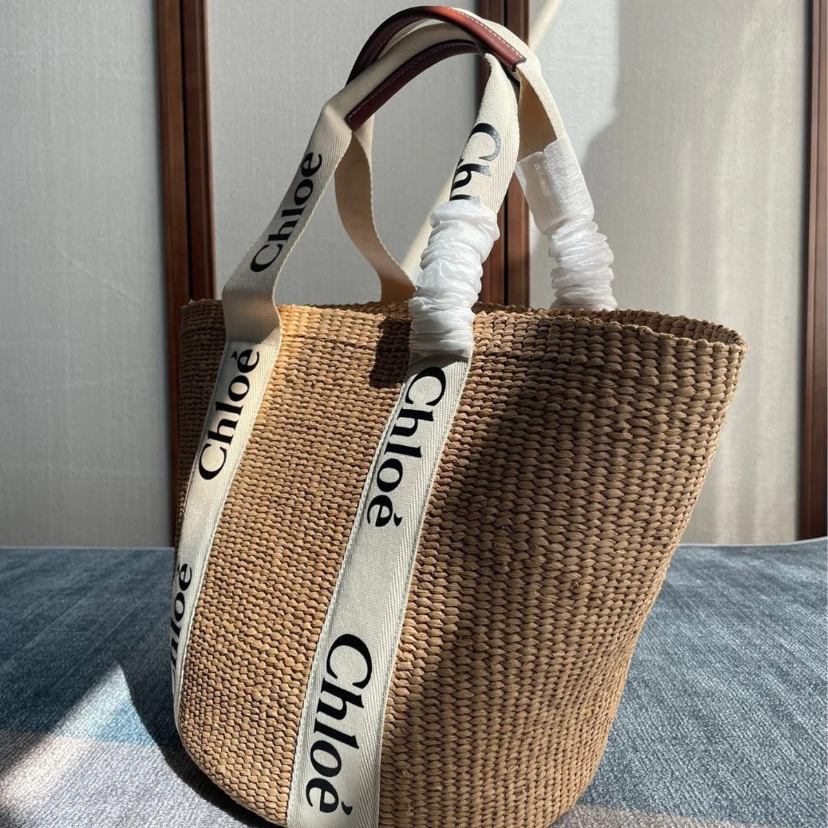 Chloé - Bolso grande tipo cesta Woody