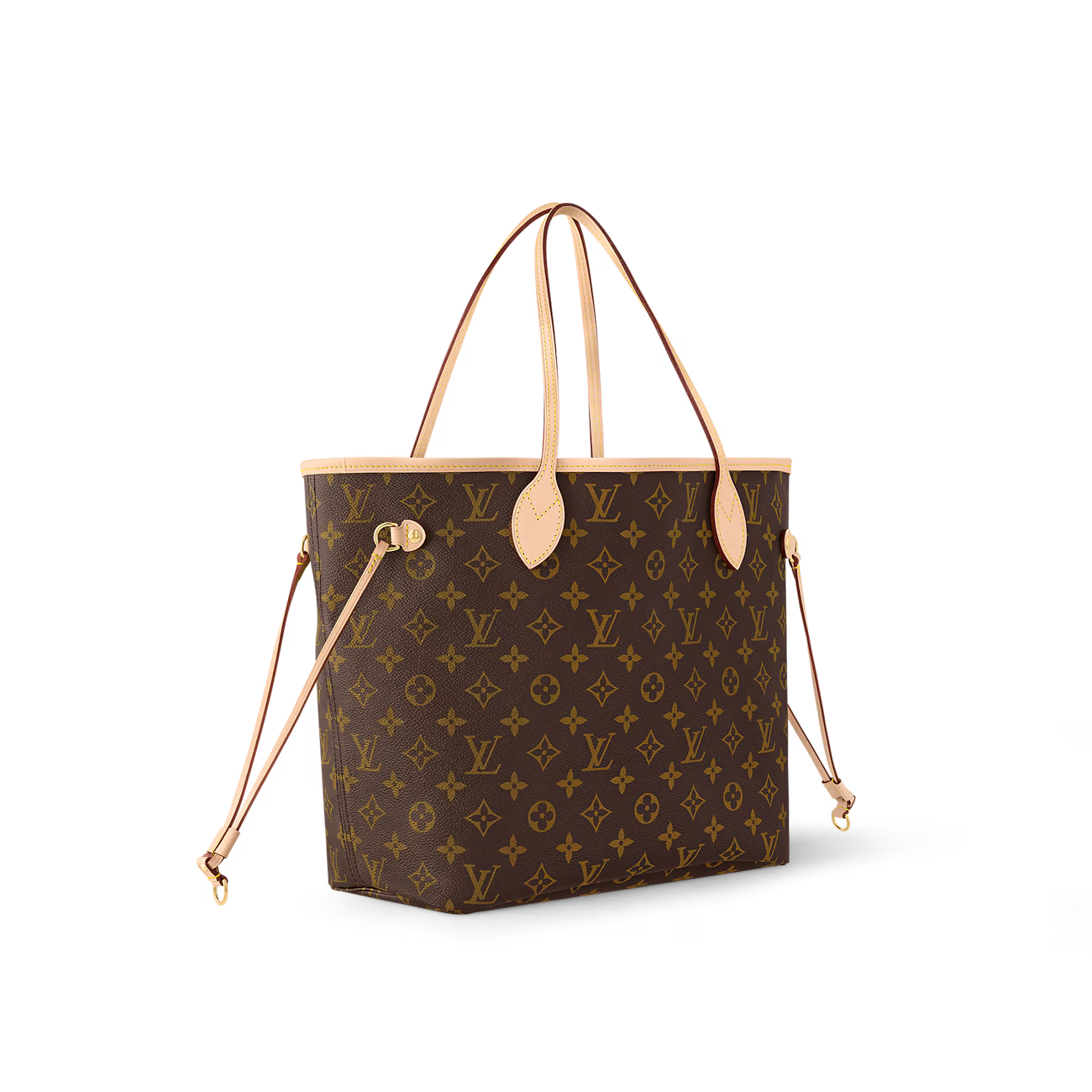 LV Neverfull MM de lona Monogram