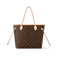 LV Neverfull MM de lona Monogram